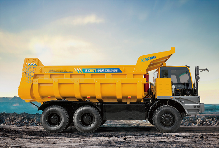 XCMG EDF531 6*4 90 ton pure electric mine dump truck